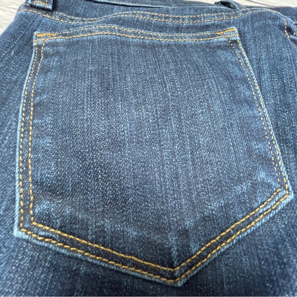 J. CREW Toothpick classic dark wash denim skinny straight ankle jeans, size 27 - Picture 8 of 14